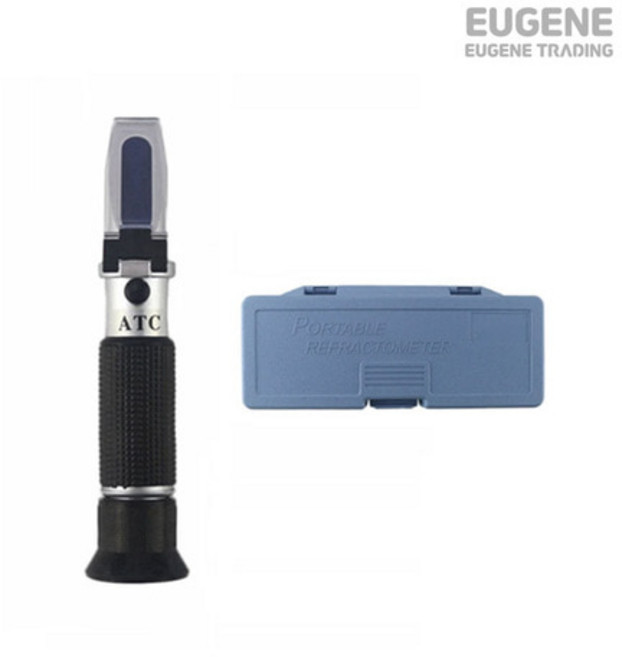 굴절 염도 측정기 비중계 (알루미늄), 1개