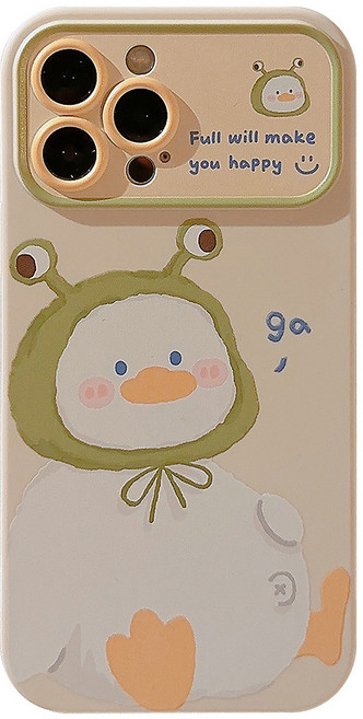 쿠잉제이 개굴햇덕 아이폰 케이스