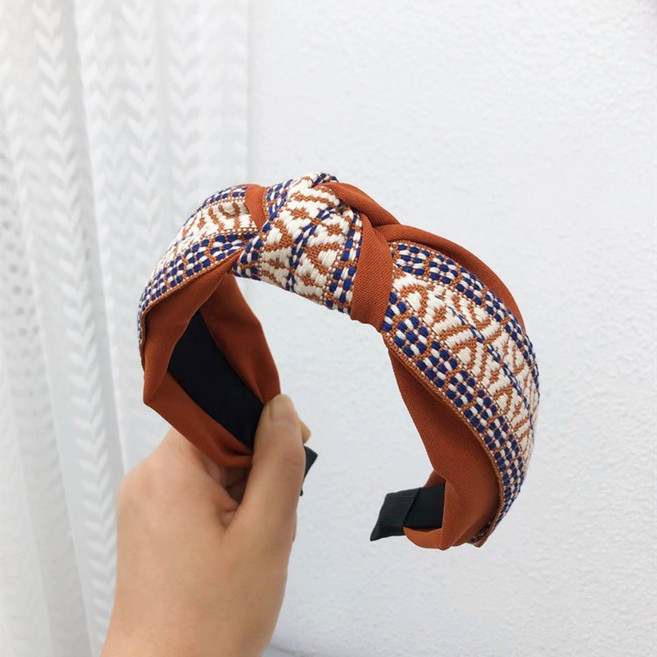 原住民風 交叉結頂髮箍