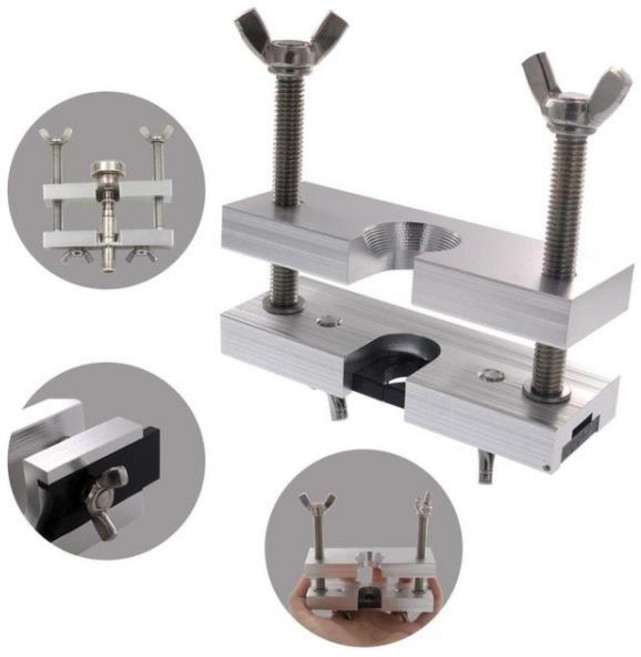 전문 트럼펫 마우스피스 리무버 도구 조절식 풀러 경적 수리 음악 장비 액세서리, 02 SILVER, 1개