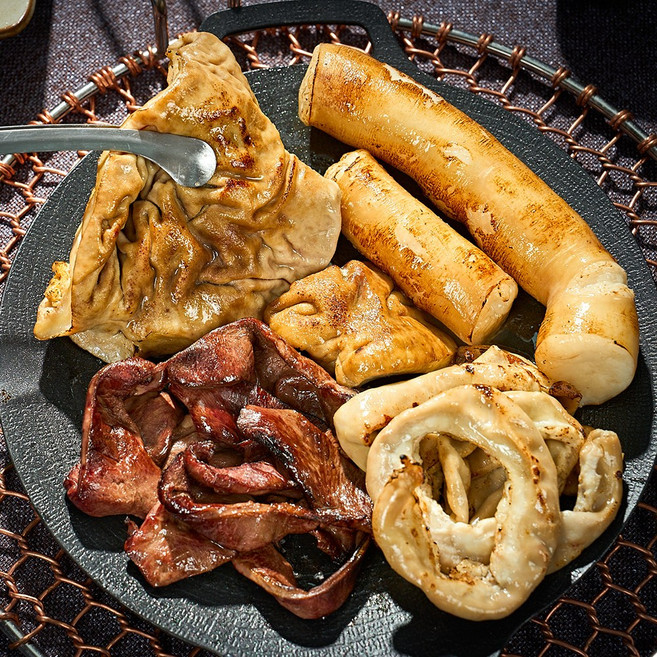 곱창거래소 직화초벌 소곱창구이 모둠세트 직접 직화로 초벌한 곱창구이, 1개, 760g