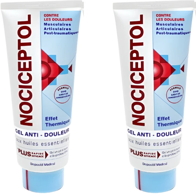 프랑스 노시셉톨 nociceptol 마사지젤 120ml, 2개 - 쿠팡