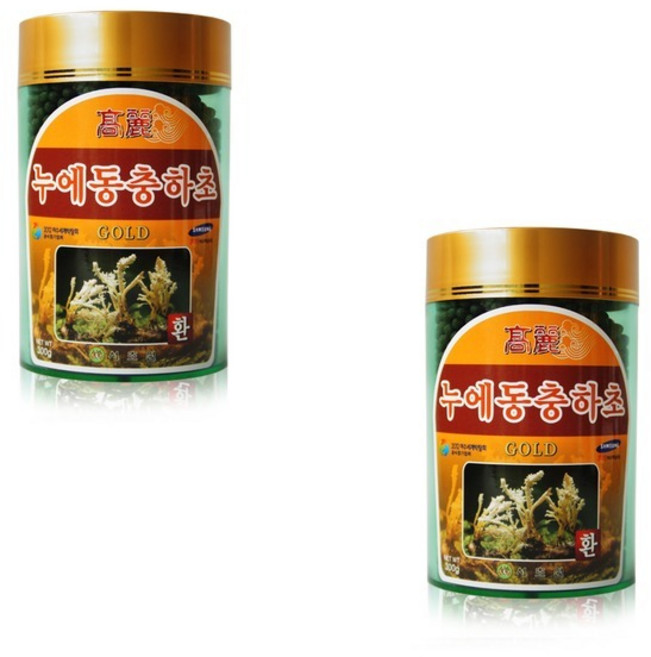 정성으로 만든 누에동충하초환(300g 2병), 300g, 2개
