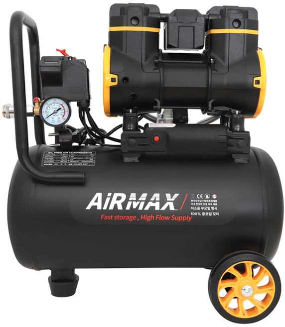 에어맥스 저소음 콤프레샤 2-1180F18 3.5마력 18L, 1개