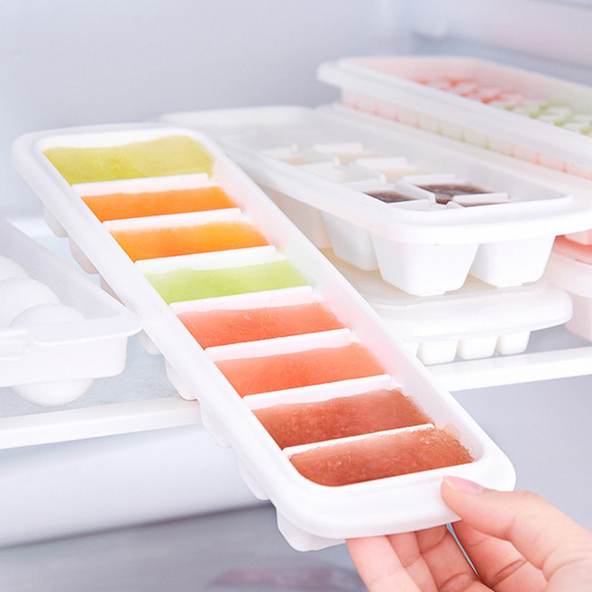 이노마타 얼음틀 사각얼음틀 아이스트레이 아이스큐브, 8홀, 1개