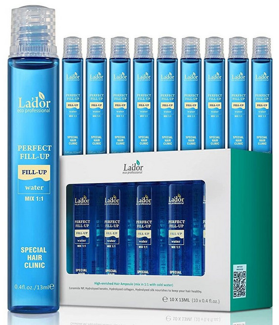 LADOR Perfect Hair Fill Up 오리지널 3초 인텐시브 케라틴 헤어 마스크 린스 오프 트리트먼트 탈색된 곱슬머리 손상 건조 파마 염료 딥 컨디셔너 단백질 셀프