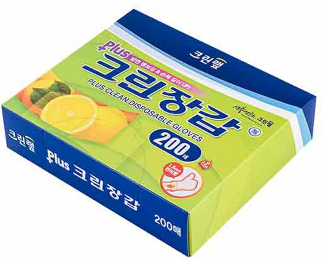 크린랩 플러스 크린장갑, 200개입, 1개
