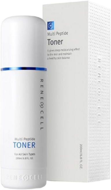 [정품취급] 기초화장품추천 촉촉한 뿌리는토너 저자극 멀티 <펩타이드토너> <르네셀토너> 탄력강화 스프레이토너 유수분밸런스 renecell 기초화장품 피부결정돈 skin, 200ml, 3개