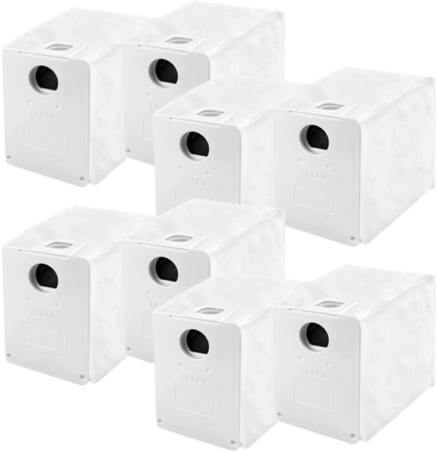 비브랜드 LG 엘지전자 R5 R9 로봇청소기 소모품 호환 부품, 8개, 먼지봉투