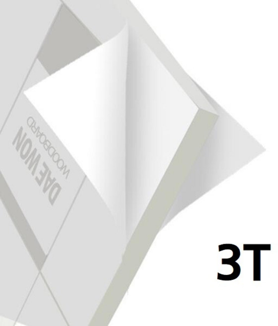 대원 원단 양면접착 우드락 3T 백색 A1 60x90cm 1박스 50장 600x900