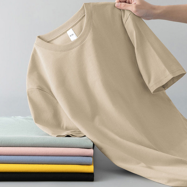 寬鬆素T 短袖上衣