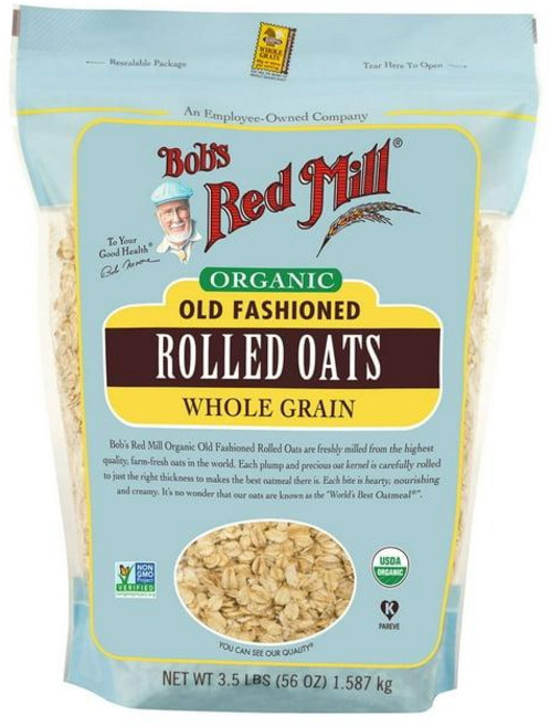 Bob's Red Mill 유기농 전통 방식의 압착 귀리, 1개