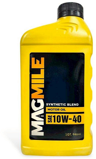 MAGMILE 合成混合機油 引擎保護 延長壽命 適用多種車型, 946ml, 10w40, 1個