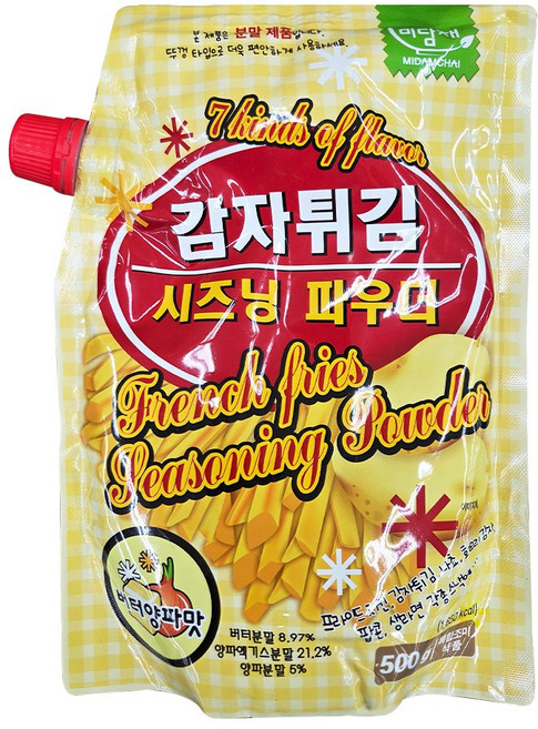 미담채 버터양파맛 시즈닝, 500g, 1개
