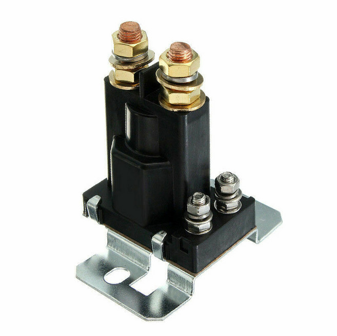 락모터스 차량용 대용량 릴레이 200A 500A 12V-24V 스위치 4P릴레이 DC릴레이 아이솔레이터 화물차 캠핑카 트럭 자동차, 12V200A, 1개