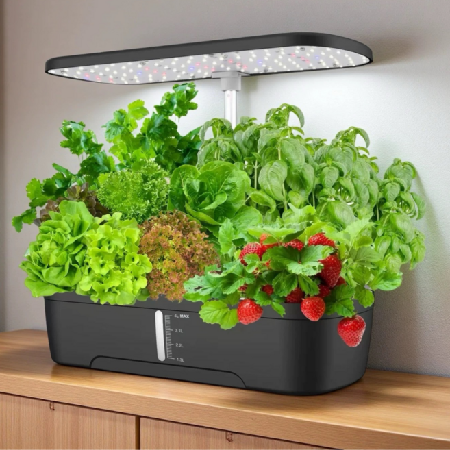 쑥쑥가든 스마트팜 수경재배기 수경식물 가정용 키트 식물재배기 채소 상추 재배기 키우기