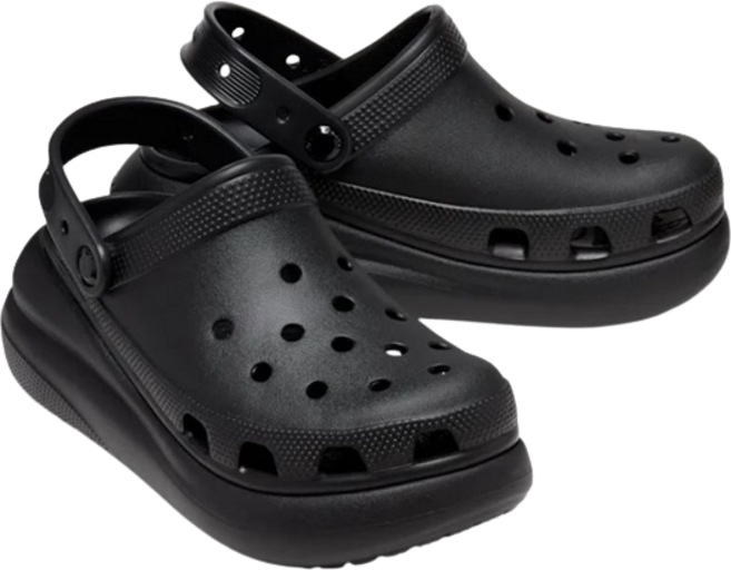 [정품] [국내배송] 크록스 클래식 크러쉬 클로그 샌들 블랙 207521-001