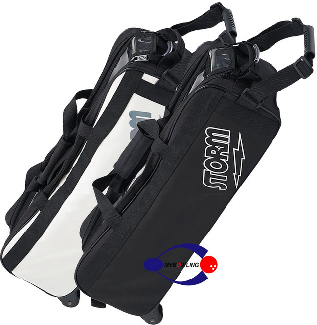 [마이볼링] 2026 스톰 볼트 3볼 토너먼트백 - 신발가방 불포함 / 볼링가방 볼링용품, 쉐도우블랙, 1개