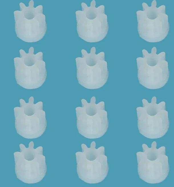 전기 Scalextric 자동차 슬롯 레이싱 1/43 모터 가이드 기어 타이어 피니언 엔진 브러쉬 세트 카레라 부품, 06 Gear 2