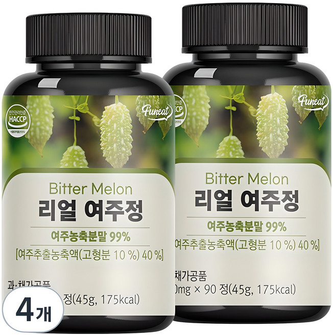 퍼니트 리얼 여주정, 90정, 45g, 4개