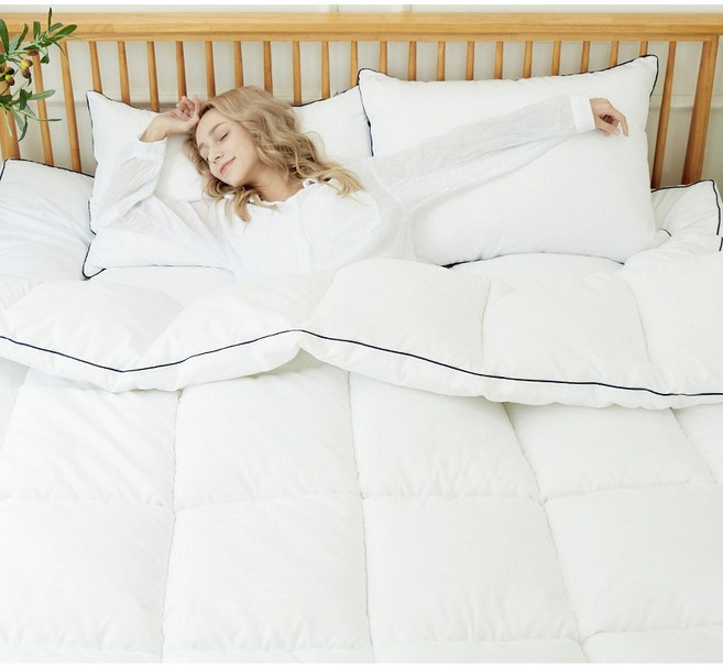 [미니멀룸] 민감한 피부에도 자극없는 알러지케어 차렵이불 호텔 침구 세트 (4가지 컬러)