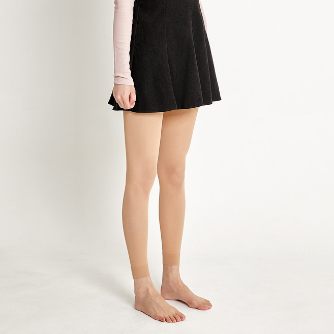 마른파이브 여성 빅사이즈 고탄력 넉넉 스타킹 50d 무발 2p