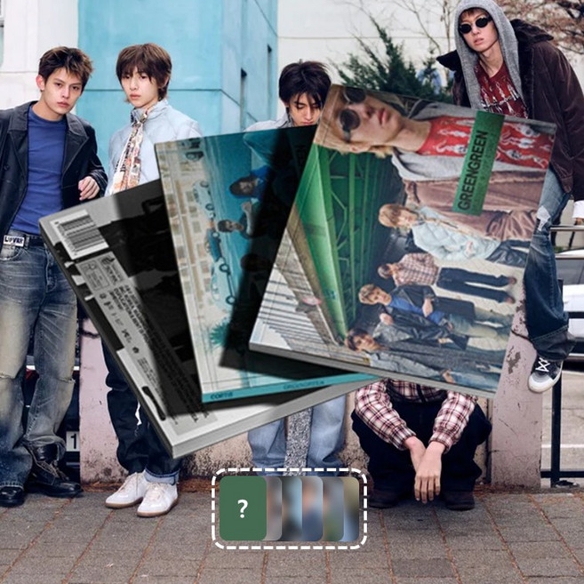 [3종세트+사은품5종] 코르티스 앨범 EP 2집 GREENGREEN, 3CD