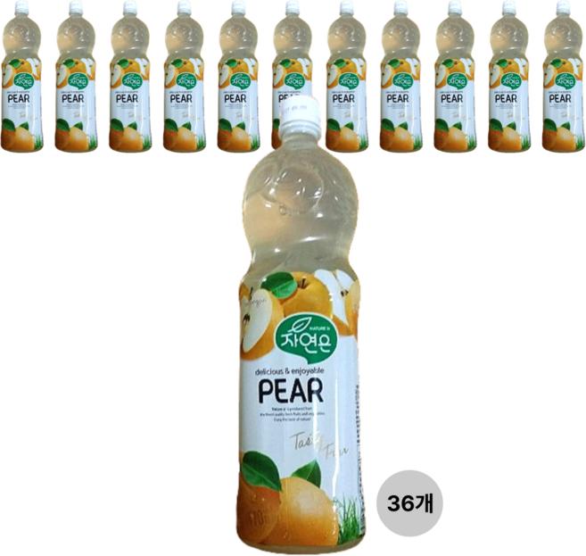 트랜드픽 웅진 자연은 배주스 1.5리터 36병, 1.5L, 36개