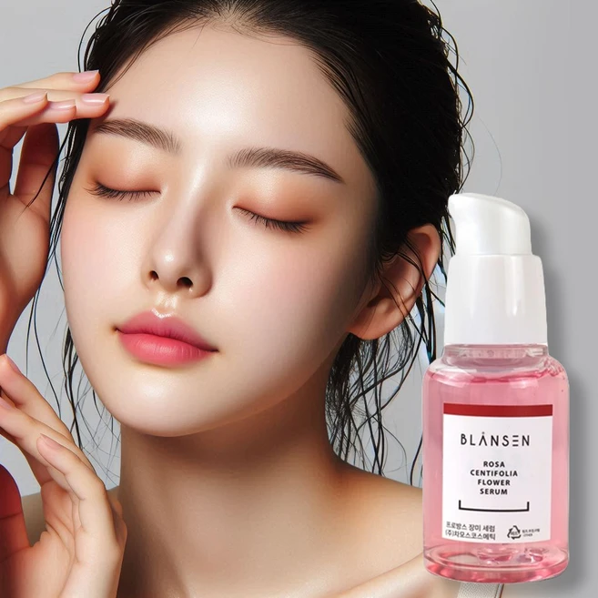 프로방스 장미꽃수 78% 피부 활력 생기 에너지 영양 세럼+마스크팩증정, 1개, 30ml - 쿠팡