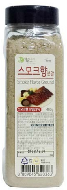 [이슬나라] 분말가루 스모크향분말, 1개, 400g