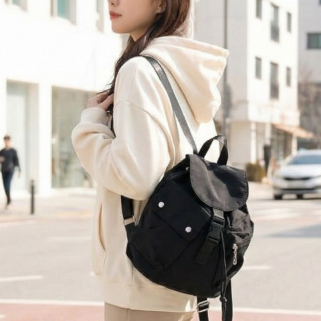 하미하미 가벼운 여성 미니백팩