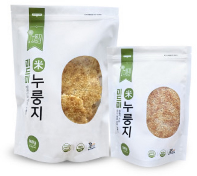 미드미누룽지 800g 맛있는누룽지 간편식사 구수한누룽지 [원산지:국산(경상북도 안동시)], 1개, 1개