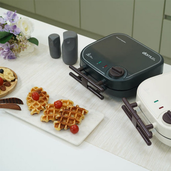 [슈퍼HOT][Domus] 도무스 브뤼셀 투게더 와플메이커, 화이트(DW-900HY)