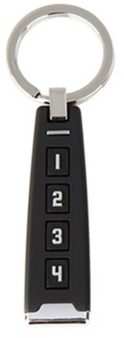 제노바 플래티넘 키홀더 실버, 1개, 상세 설명 참조