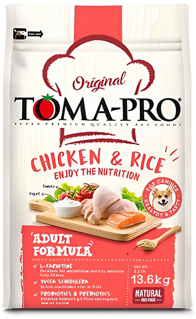 TOMA-PRO 優格 成犬配方, 1個, 13.6kg, 雞肉+米飯