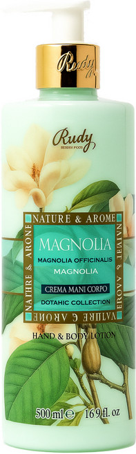 [루디프로푸미/이탈리아] 네추라 앤 아로마 핸드 앤 바디로션 보습 바디크림 500ml - 목련, 1개