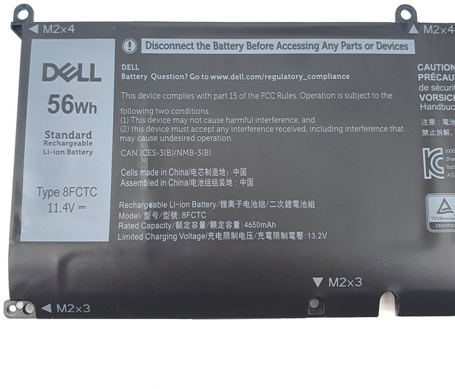 戴爾 8FCTC 3芯, 1個, 90W TYPE-C 變壓器