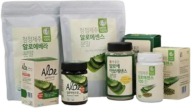 푸른들 제주산 알로에 센스환 150g, 1개