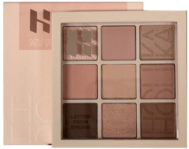 홀리카홀리카 마이페이브 무드 아이 팔레트 7.9g (11 레터프롬스프링), 레터프롬스프링, 1개