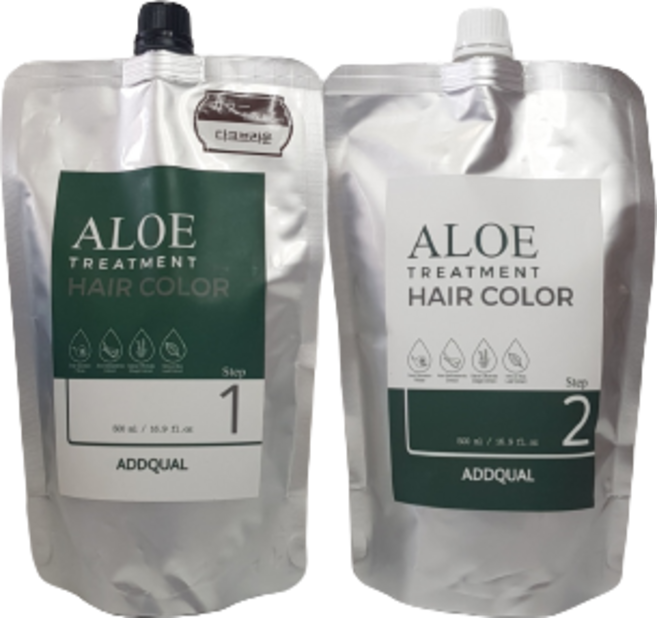 셀프 순수염색약 냄새나지않는 저자극 알로에칼라염색, 1개