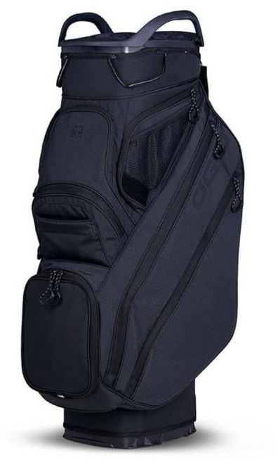 OGIO Silencer CART 골프 백 (블랙), 블랙
