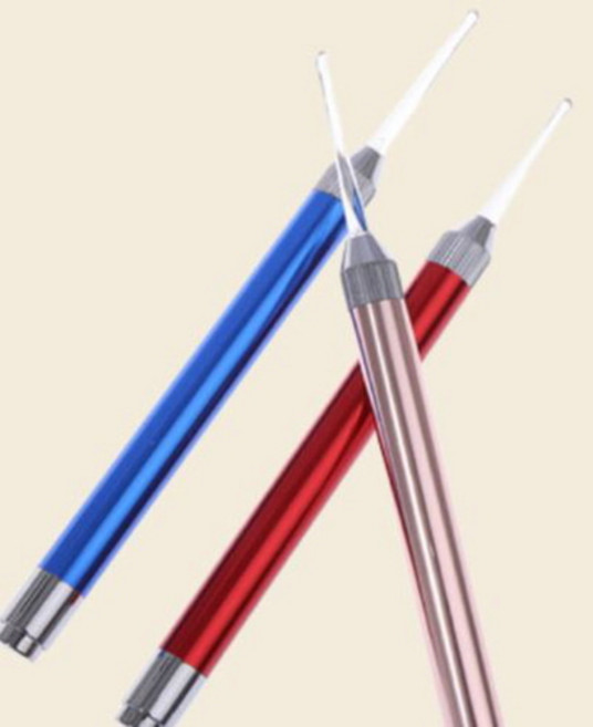 스마트 LED 귀내시경 청소 귀이개 귀 클리너, 로즈핑크, 1개, 1개입