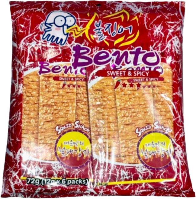 벤토 맛징어 갈릭앤스파이시, 72g, 1개