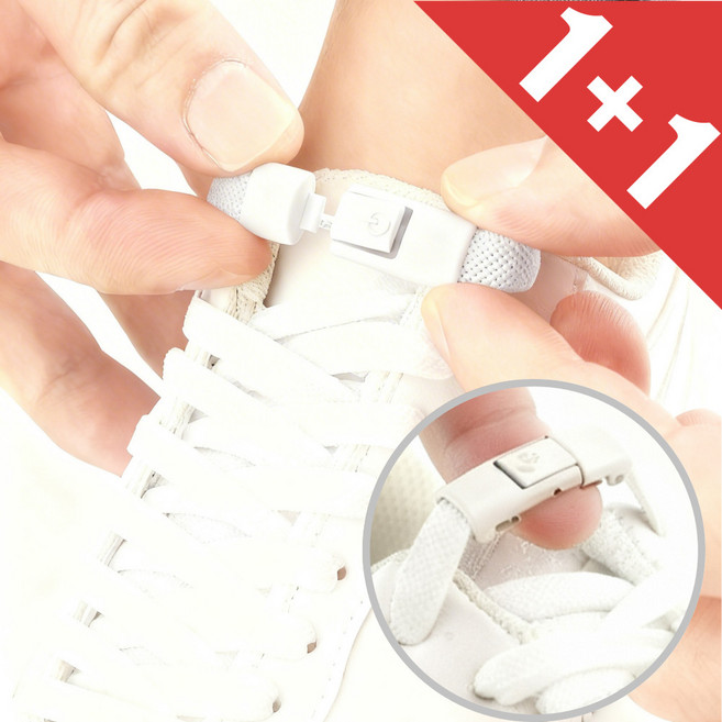 아늬랑 안풀리는 무매듭 고정클립 신발끈 운동화끈