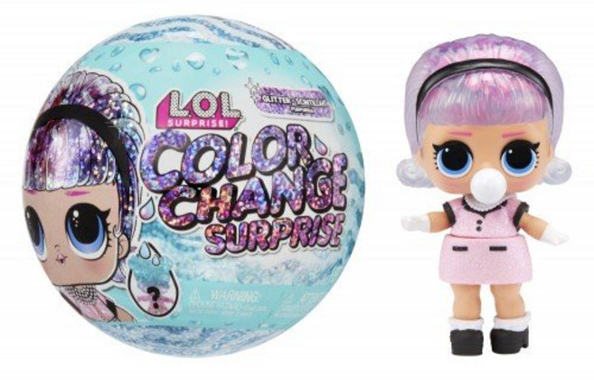LOL LOL 閃閃變色迷你寶貝 驚喜寶貝蛋 盲盒 娃娃, 1個