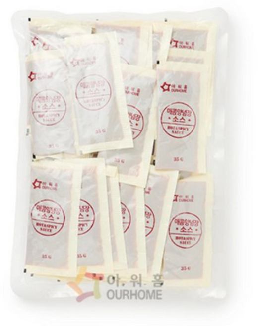 아워홈 매콤양념장 비빔밥용 35gX40ea, 40개, 35ml