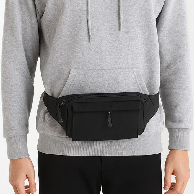 제로리빙 다용도 생활방수 등산 여행 힙색 슬링백