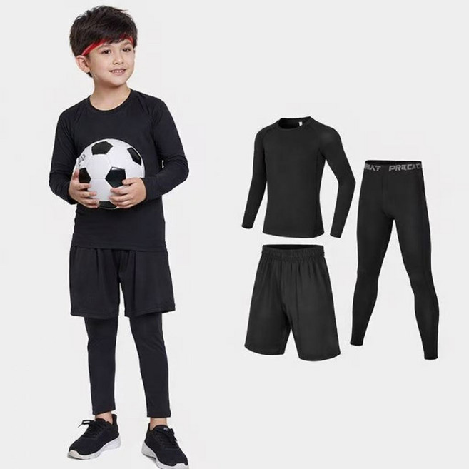 굿도우 아동 주니어 스포츠 3종 이너웨어 세트