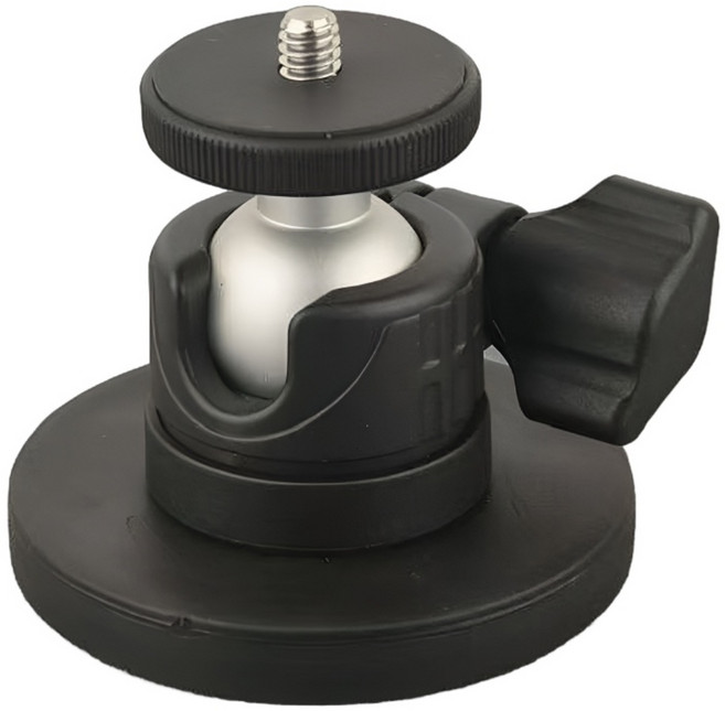 아이오트 자석거치대 홈캠거치대 무타공 cctv거치대, 1개, MBB200/블랙