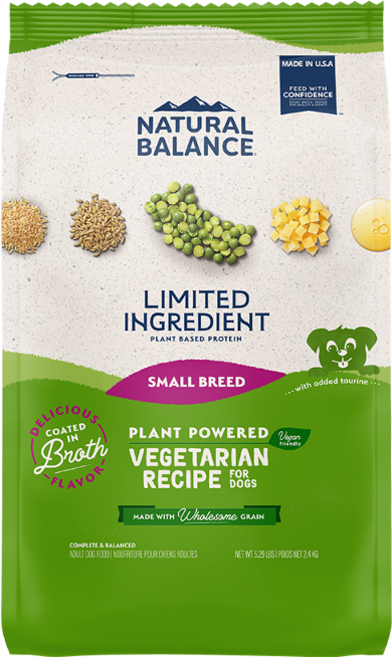 내추럴발란스 어덜트 강아지 100%야채 건식사료, 채소, 2.4kg, 1개